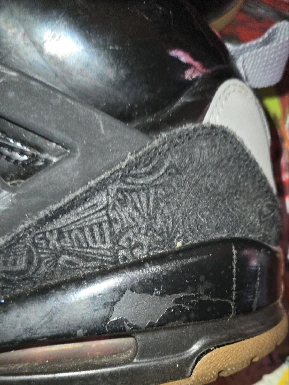 Nike AIR Jordan Spizike Men's Black and Red Retro Sneakers